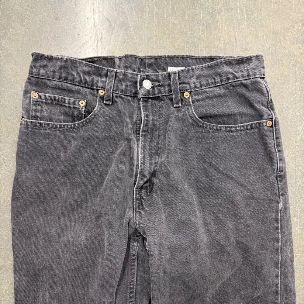 Vintage Levis 550 Relaxed Fit Tapered Leg Black Denim Jeans Mens 33x34 Canada